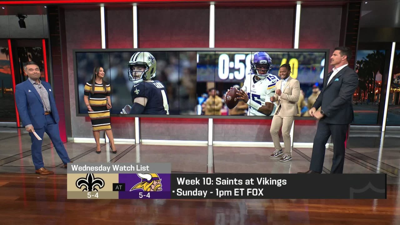 How to Watch Listen Stream Vikings vs. Saints in Week 10