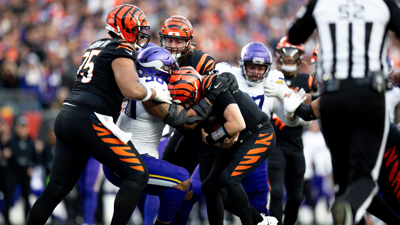 Vikings at Bengals Game Observations