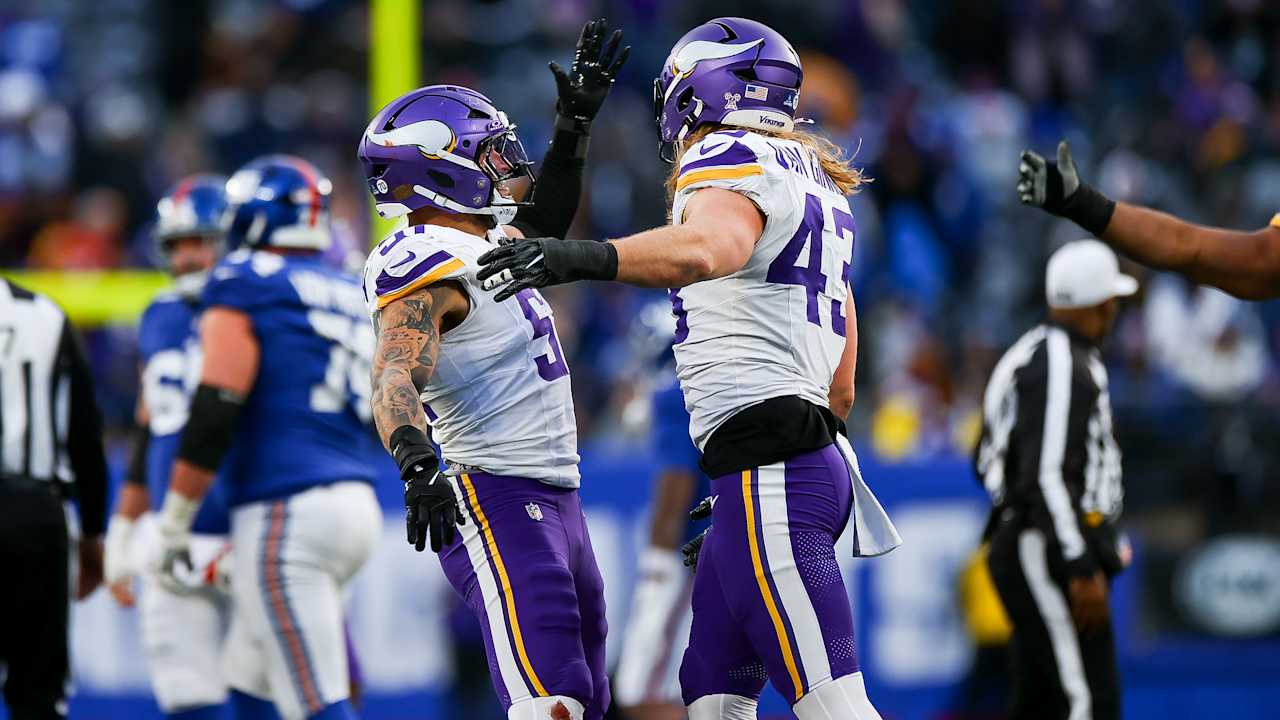 Lunchbreak: Adding Context to Vikings Defensive Dominance at Giants ...