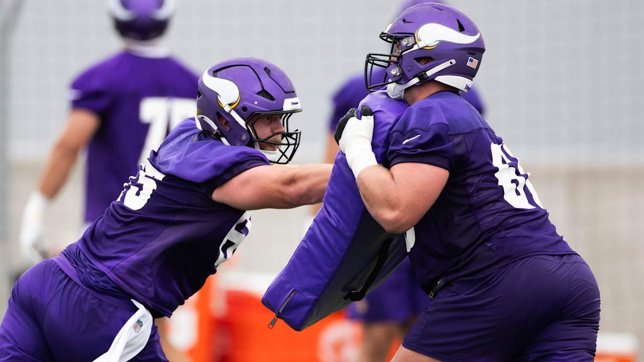 Vikings Offensive Line’s 2026 Offseason Program Boosted by Improved Health & Increased Experience