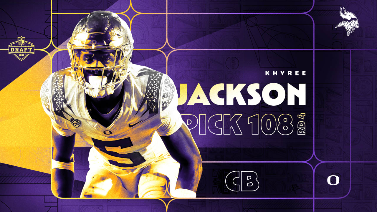 2024 NFL Draft CB Khyree Jackson, School, No. 108