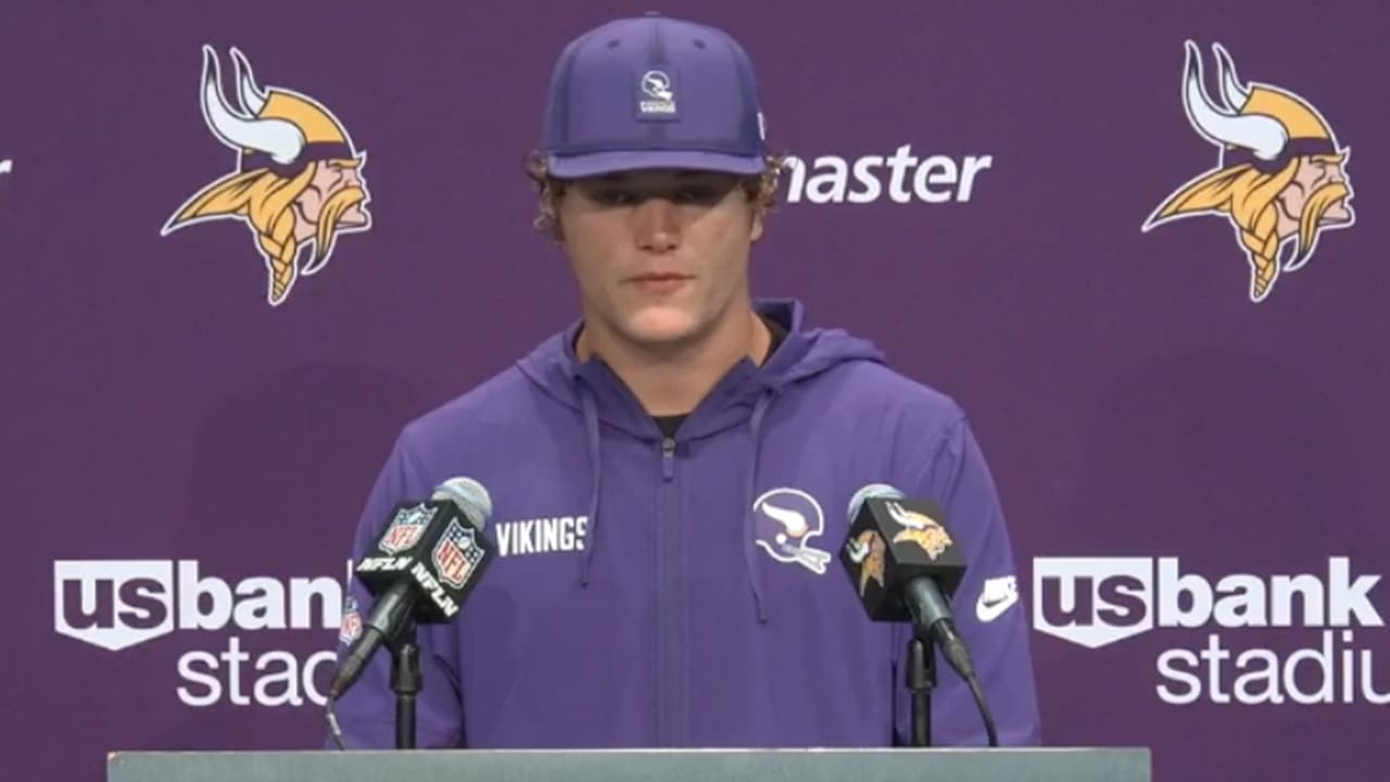 J.J. McCarthy on Loss To Falcons: It Starts With Me, I've Got To Play Better