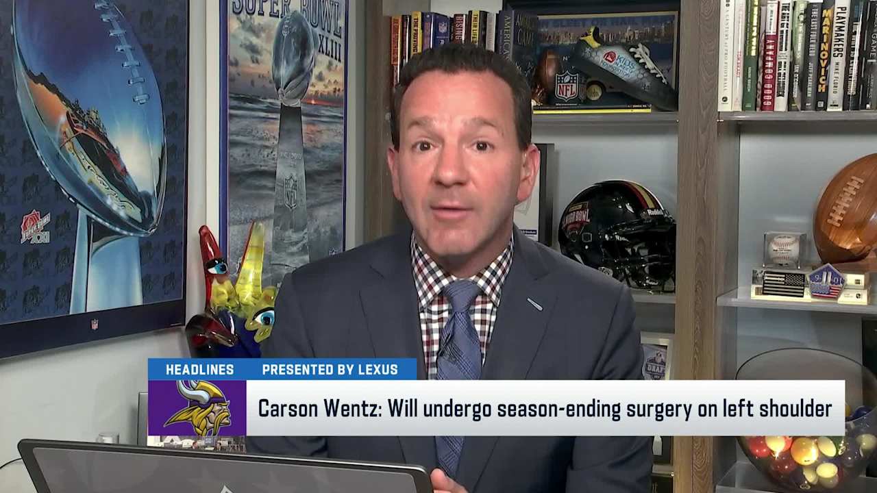 Rapoport on Vikings Placing Wentz on IR, McCarthy Set To Return Sunday ...