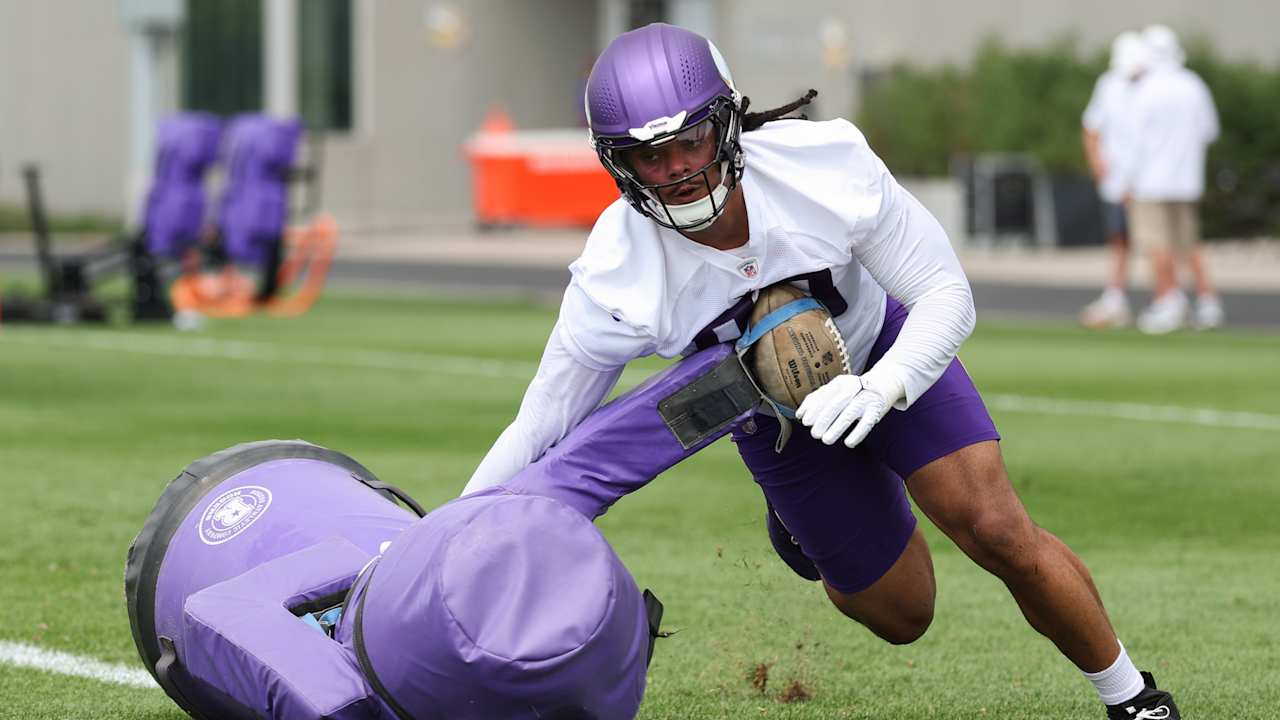 Tyrion Ingram-Dawkins Incorporating Crafty Refinements in 2nd Vikings Camp