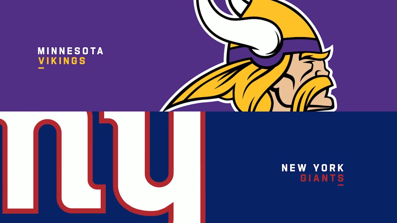 Full Highlights: Vikings 28, Giants 6