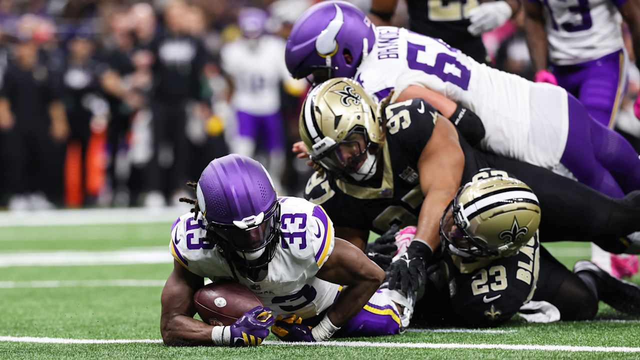 Vikings at Saints Game Observations