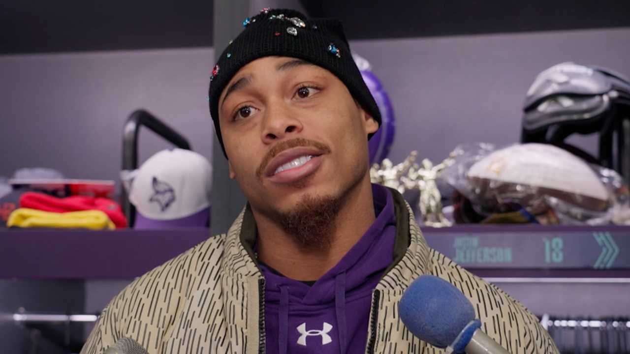 Locker Room Clean Out Day: Justin Jefferson