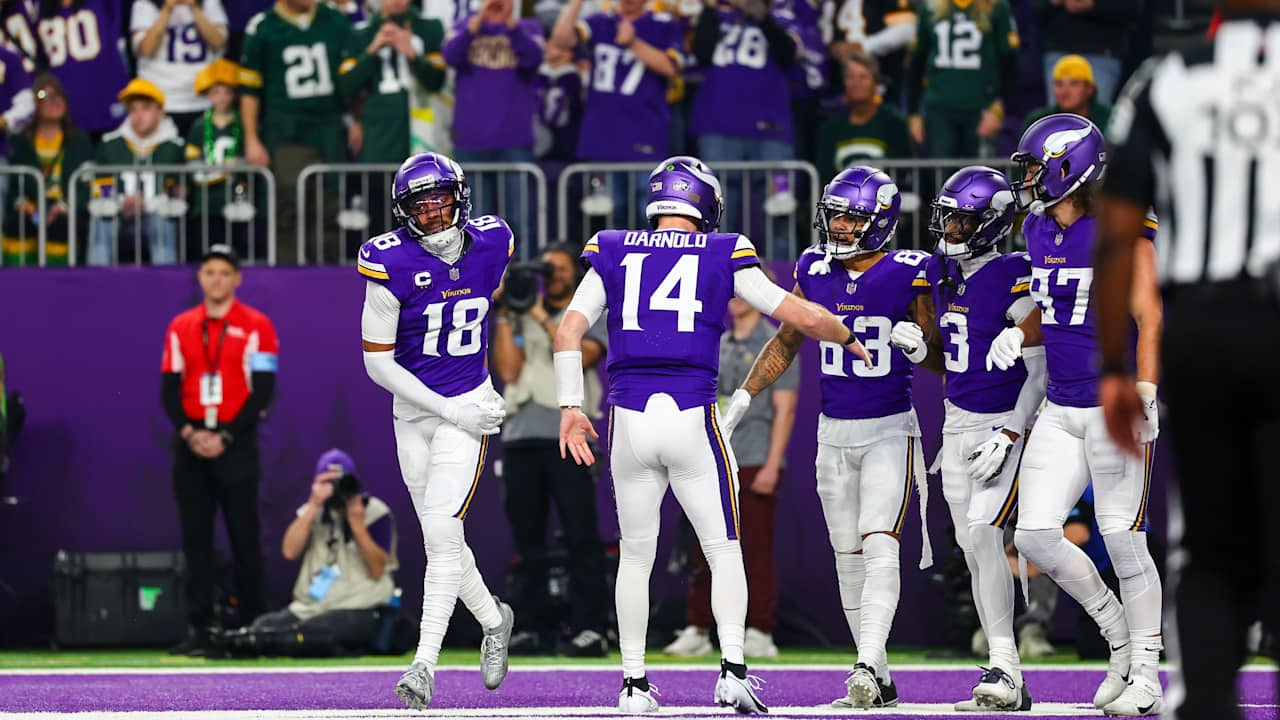 Vikings vs. Packers Game Observations Balanced Attack on Full Display