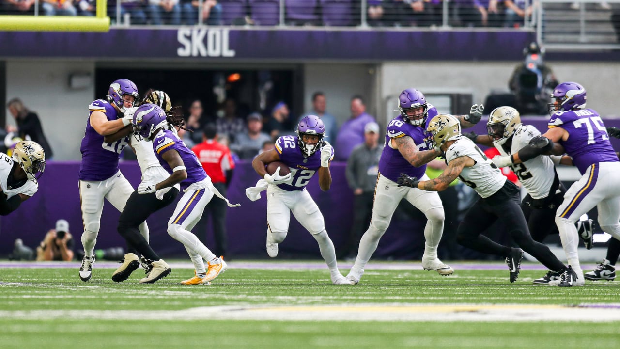 Vikings vs. Saints Game Observations