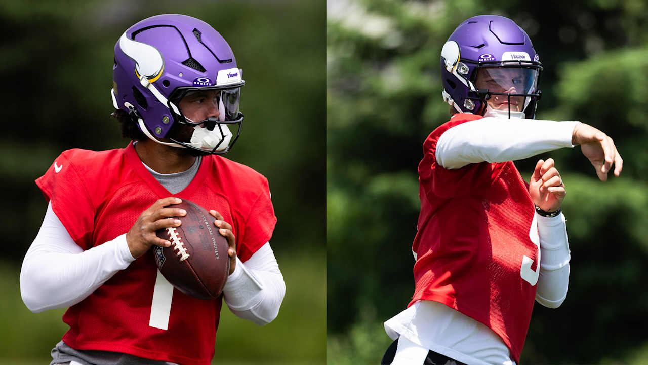 Quarterbacks Valuing Every Rep of Vikings Minicamp