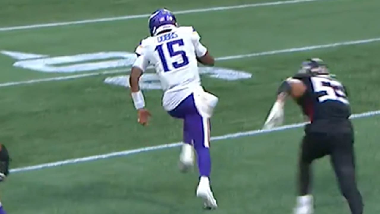 Dobbs Converts Critical 4th Down With His Feet To Keep The Vikings Alive