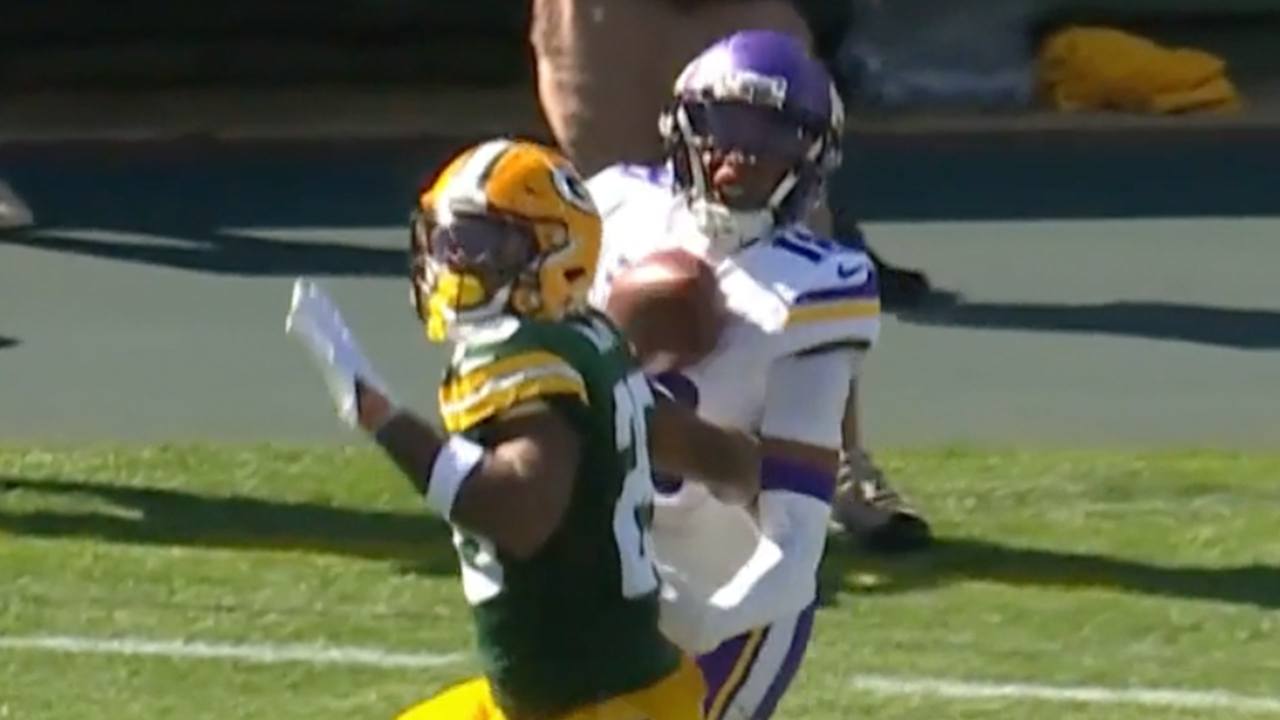 Darnold With An Insane Throw To Jefferson For A Score