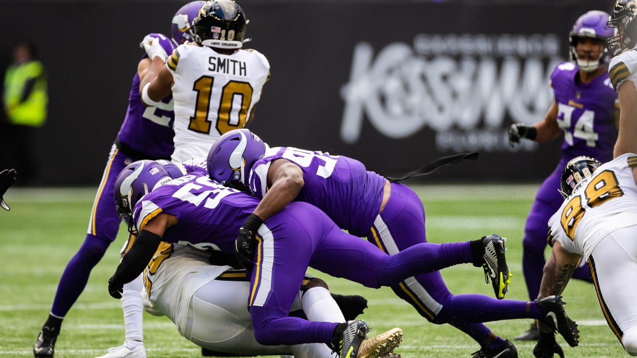 Vikings vs. Saints-spelvoorbeeld