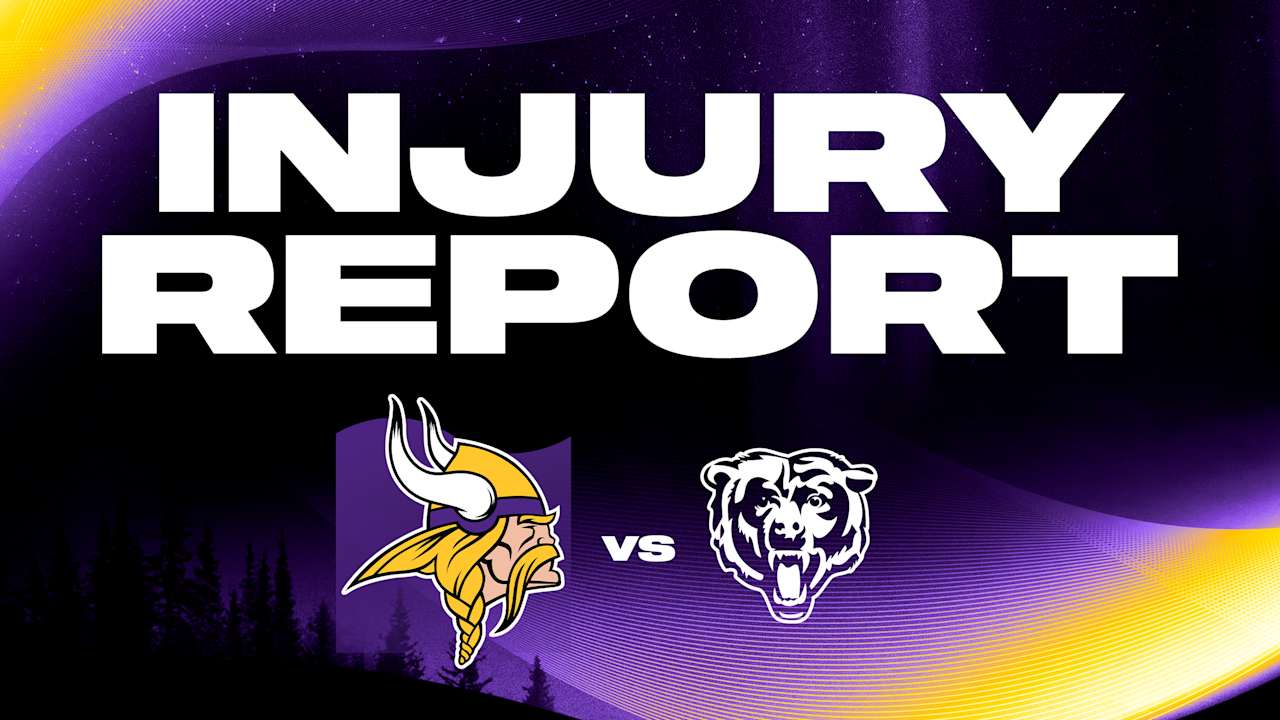 Vikings vs. Bears Week 15 Injury Report