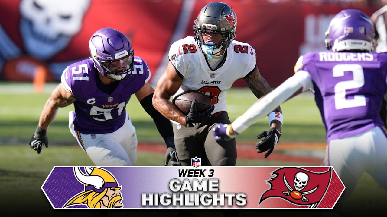 2026 Vikings vs. Buccaneers Game Highlights
