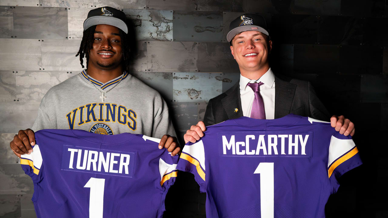 Vikings J.J. McCarthy & Dallas Turner Sign Rookie Contracts