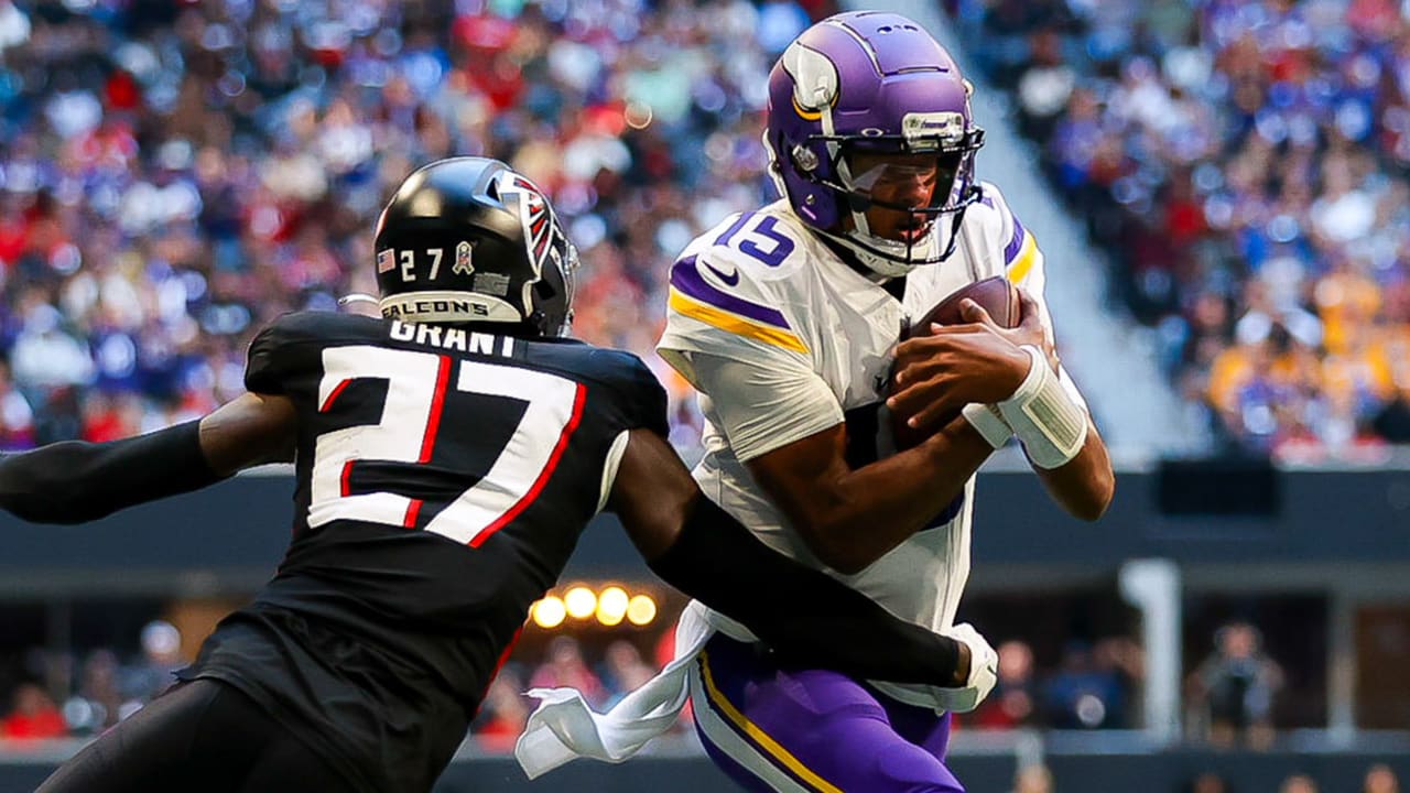 Joshua Dobbs' Best Plays From His Vikings Debut Against Atlanta