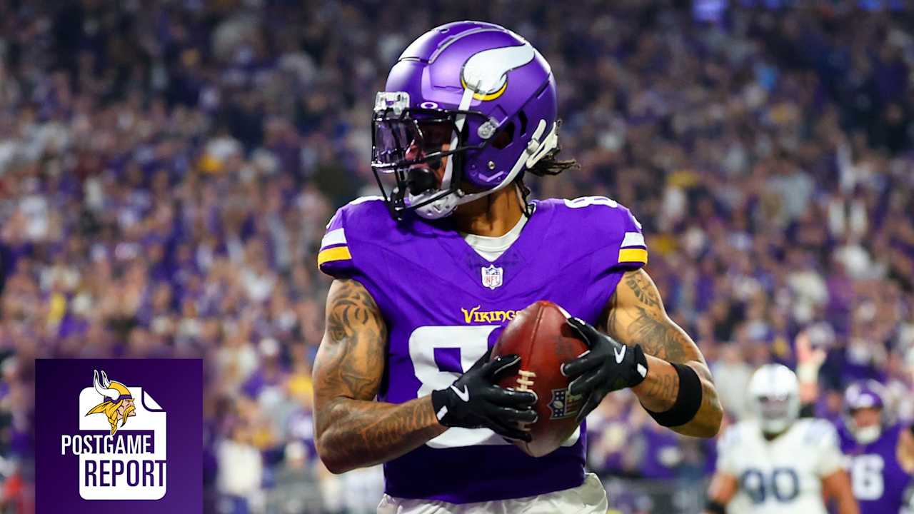 Vikings post-game report: The Minnesota Vikings defeat the Indianapolis Colts 21-13 and improve to 6-2