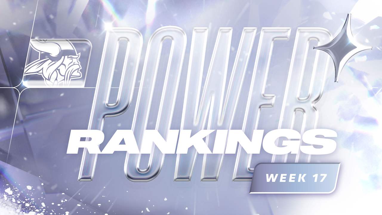 NFL Power Rankings: Vikings Make Minimal Movement After Week 16 Win at Giants