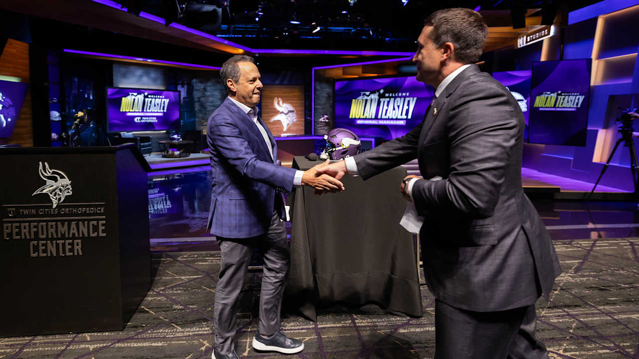 Vikings Owner Mark Wilf's Early Impressions of Nolan Teasley Hire, Minnesota Hosting 2028 NFL Draft