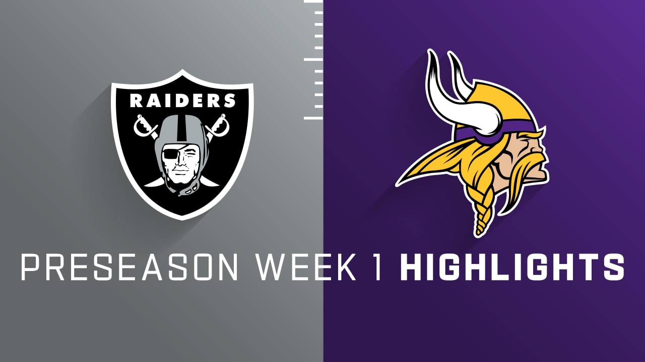 Full Highlights Vikings 24, Raiders 23