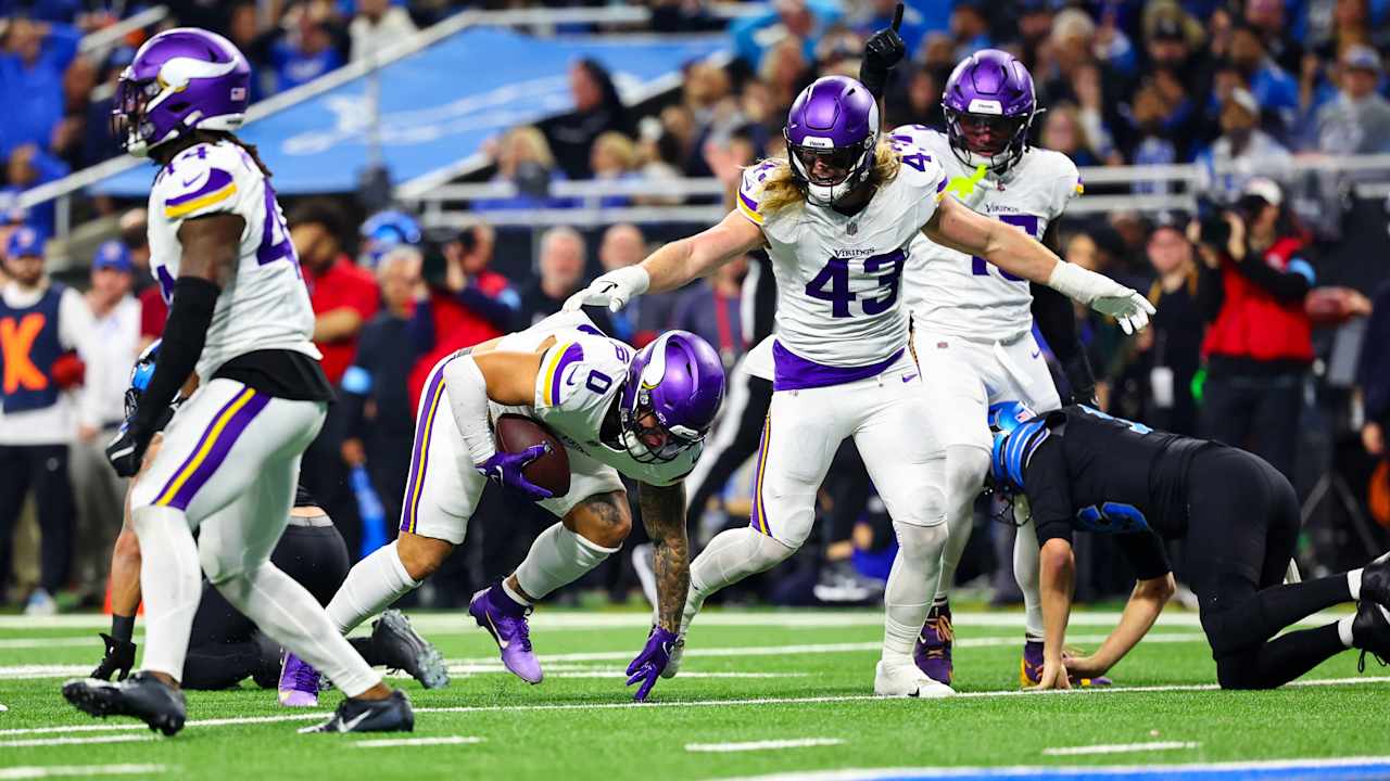 Big Plays by Vikings Defense Early Not Enough in Detroit