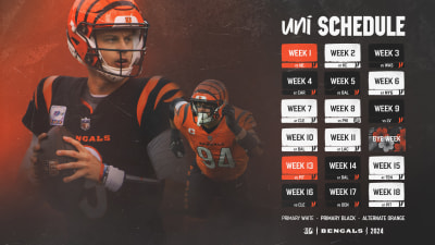 Bengals Schedule Bengals Schedule | Cincinnati Bengals Schedule