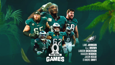 6 Eagles named to the Pro Bowl