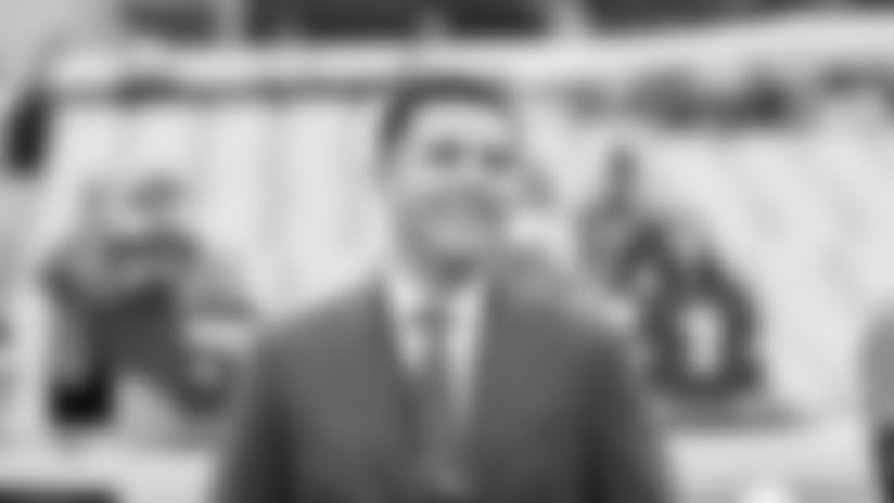 San Francisco 49ers owner Jed York celebrates the Bay Area's hospitality and community pride during Super Bowl LX.