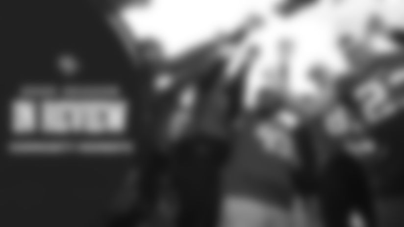 Take a look back at some of the best photos of 49ers players in the community during the 2025 season.