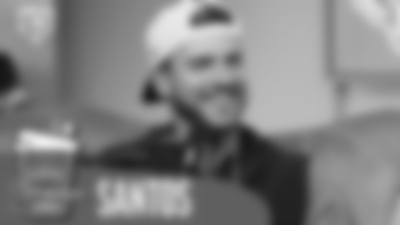 Lauren Screeden sits down with Chicago Bears kicker Cairo Santos in this week's "Sippin' with Screeden" brought to you by Dunkin'.