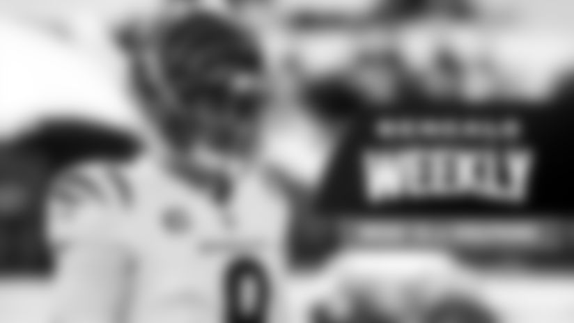 The Bengals travel to South Beach to battle the Dolphins in Week 16. Prior to Sunday's action, sit down with third-year edge rusher Myles Murphy, and listen in as players and coaches discuss the upcoming matchup. Go in-depth on what makes the perfect pregame speech, and get an exclusive look at Joe Burrow's return from injury. Catch all this and more in this week's edition of Bengals Weekly!