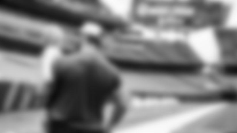 C Ted Karras was announced as the team's club winner for the 2025 Walter Payton NFL Man of the Year Award presented by Nationwide. View the best photos from the reveal and Karras in the community.