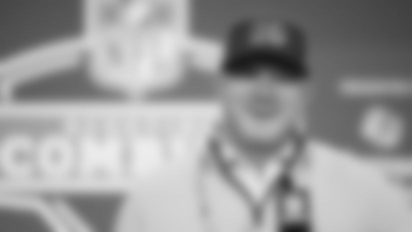 View the best shots of the Bengals staff at the 2026 NFL Scouting Combine.