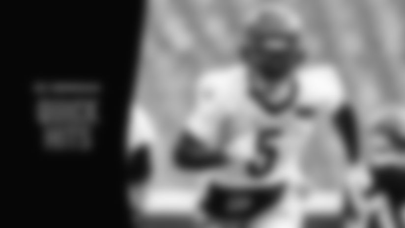 As if to underscore the Bengals’ Abominable Snowman Offense, wide receiver Tee Higgins had on a winter hat complete with ear flaps when he met the media after Friday’s practice.