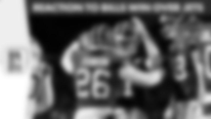 Maddy Glab, Steve Tasker, and former Bills safety George Wilson recapped the Bills 35-8 win over the Jets. They discussed the farewell to the current Highmark Stadium that was on display, the emotions that went along with it, and their favorite moments in the 52-year history. They went on to discuss the victory, including the play of QB Mitchell Trubisky and Ray Davis. Finally we heard from Trubisky, Davis, and head coach Sean McDermott.