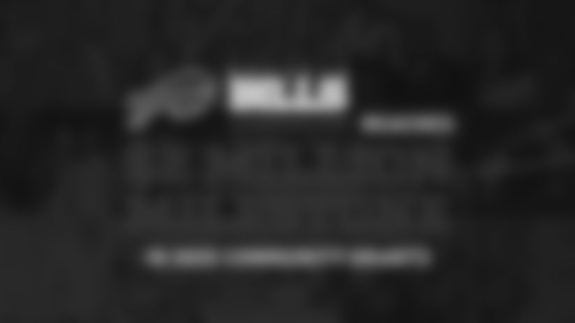 Since 2020, the Bills Foundation has distributed more than $9.5 million to the Western New York community through grant-making, community response efforts, and the NFL Foundation grant program