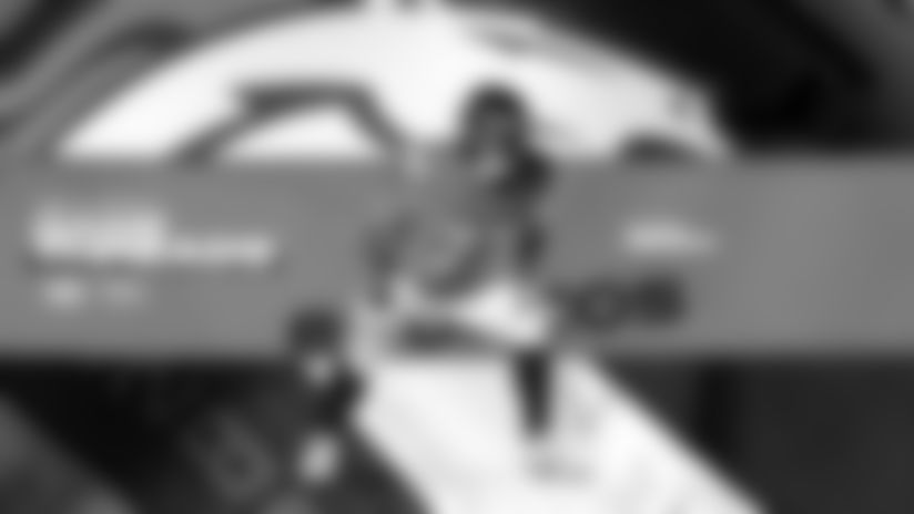 The Broncos donned this combination in last year’s home win over the Colts.