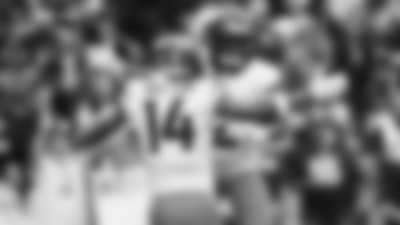 View photos of the Broncos' Week 9 game vs. the Houston Texans by team photographers Gabriel Christus and Ben Swanson.