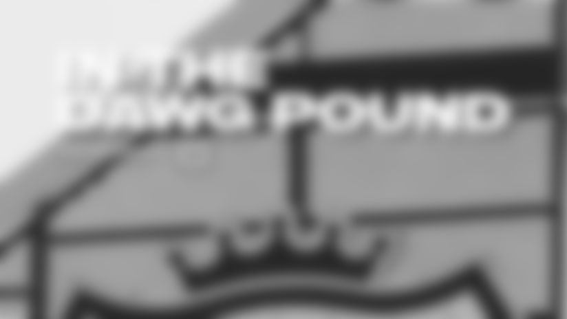 In the Dawg Pound for a Victory over the Steelers!