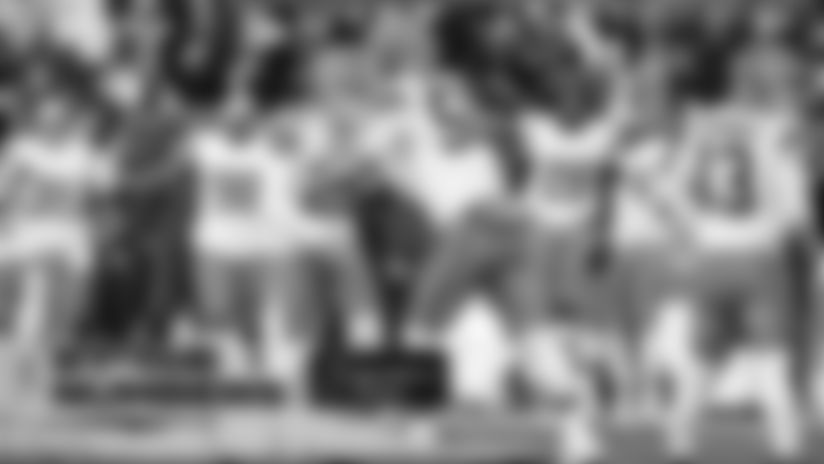 Myles Garrett set the NFL single-season sack record in the fourth quarter in the win