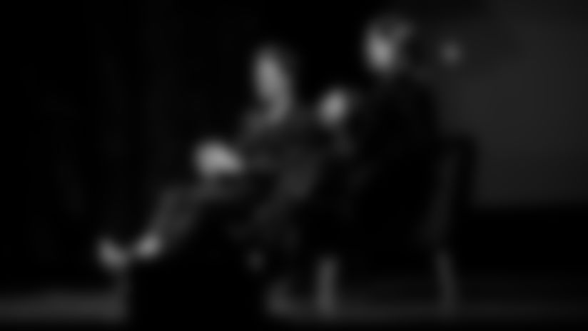 Tom Brady reflects on his time as a Buccaneer at the preview of Raise the Flags: 50 Seasons of Buccaneers Football. The 10-part doscuseries is streaming now on Prime Video.