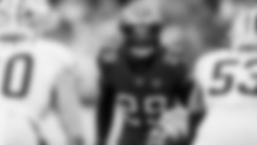 Third-year safety Christian Izien was inserted into Sunday's game in Miami to provide a second-half spark, though Tykee Smith remains the starter going forward, according to Head Coach Todd Bowles