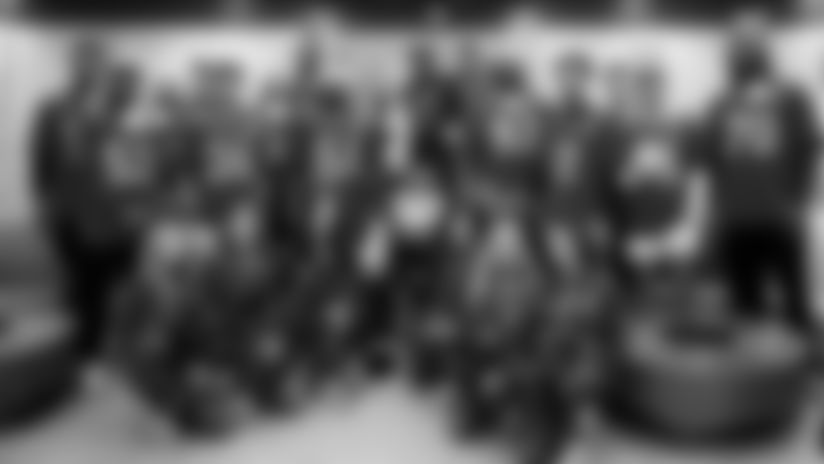 View images of the Tampa Bay Buccaneers' rookies visit to Johns Hopkins All Children's Hospital on Tuesday, December 16th, 2025.