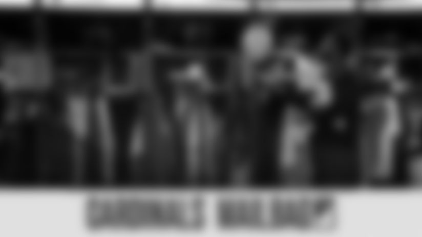 Topics include hiring timing, injured players at road games, and the new practice facility