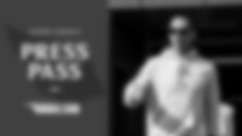 Jonathan Gannon speaks with the media on Friday, December 5th.