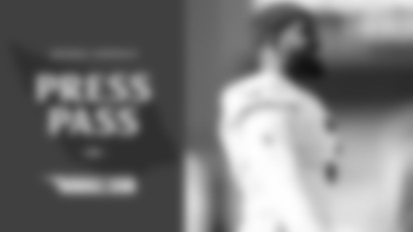 Budda Baker speaks with the media on Thursday, December 18th.