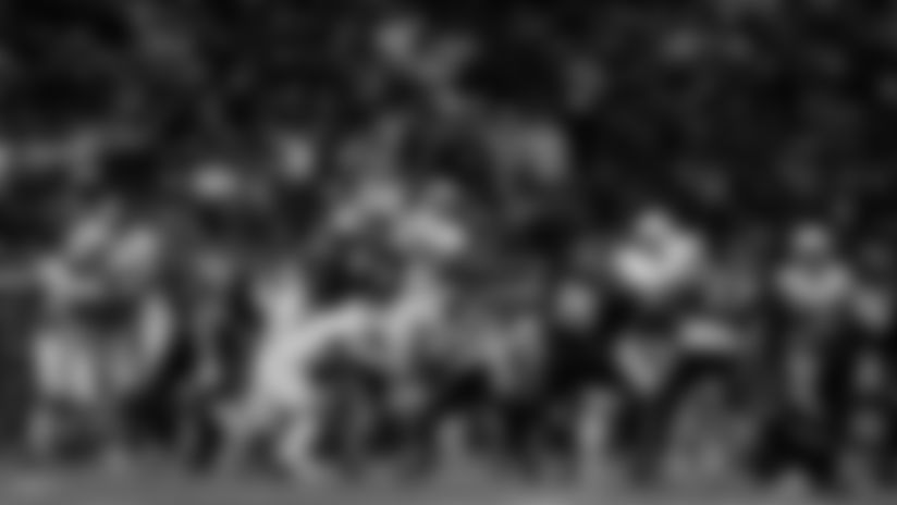 Cardinals DL Calais Campbell blocks the field goal attempt by K Ka'imi Fairbairn against the Houston Texans.