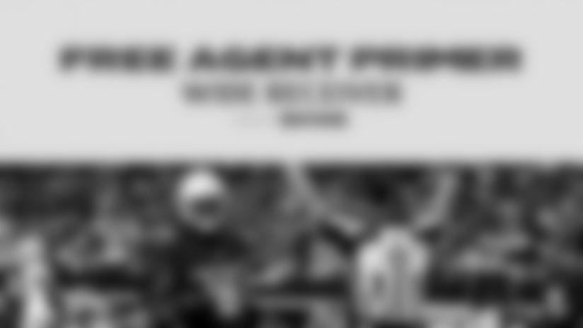 Pairing with Harrison and Wilson, team certain to add depth pieces to wide out room