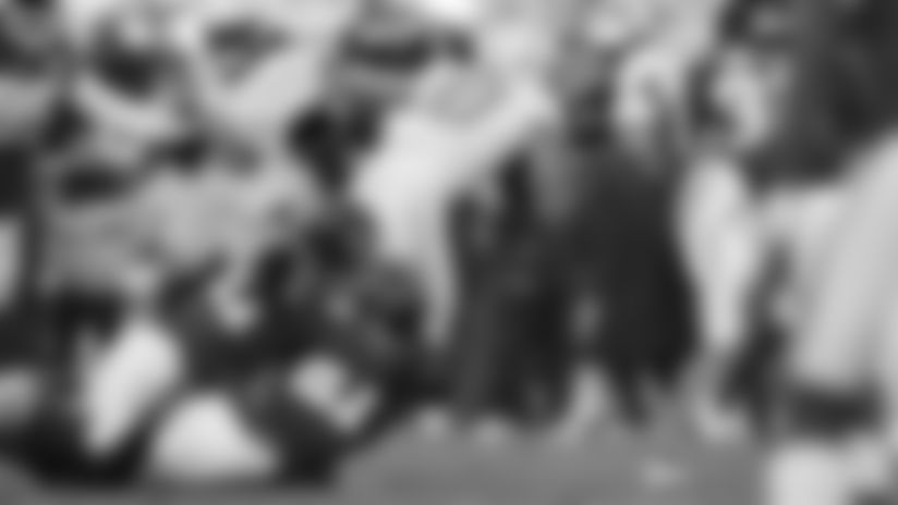 Photos of game action as the Kansas City Chiefs take on the Los Angeles Chargers in Week 15 of the 2025 NFL season.